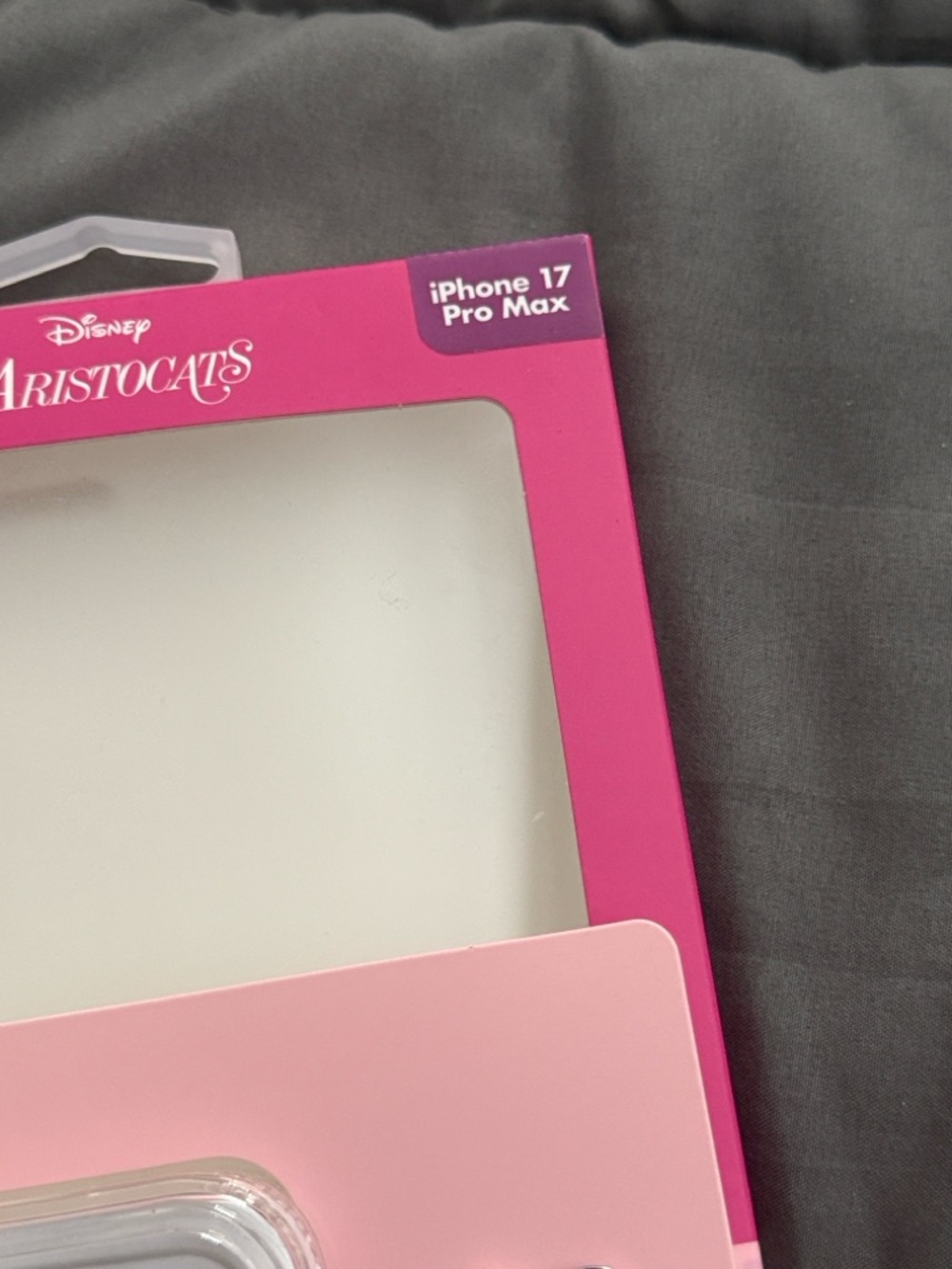 Disney The Aristocats Pink/White Phone Case and Charm Set - Picture 2 of 4